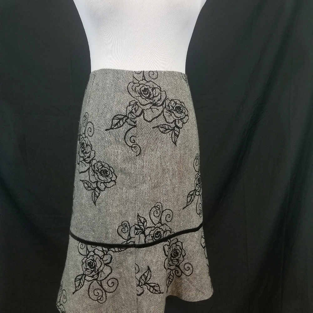 White Black Market Skirt